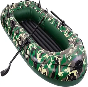 Adult Inflatable Kayak Outdoor Play Three Person Rubber Boat Kayak Inflatable Kayak Plastic Boat Kayak