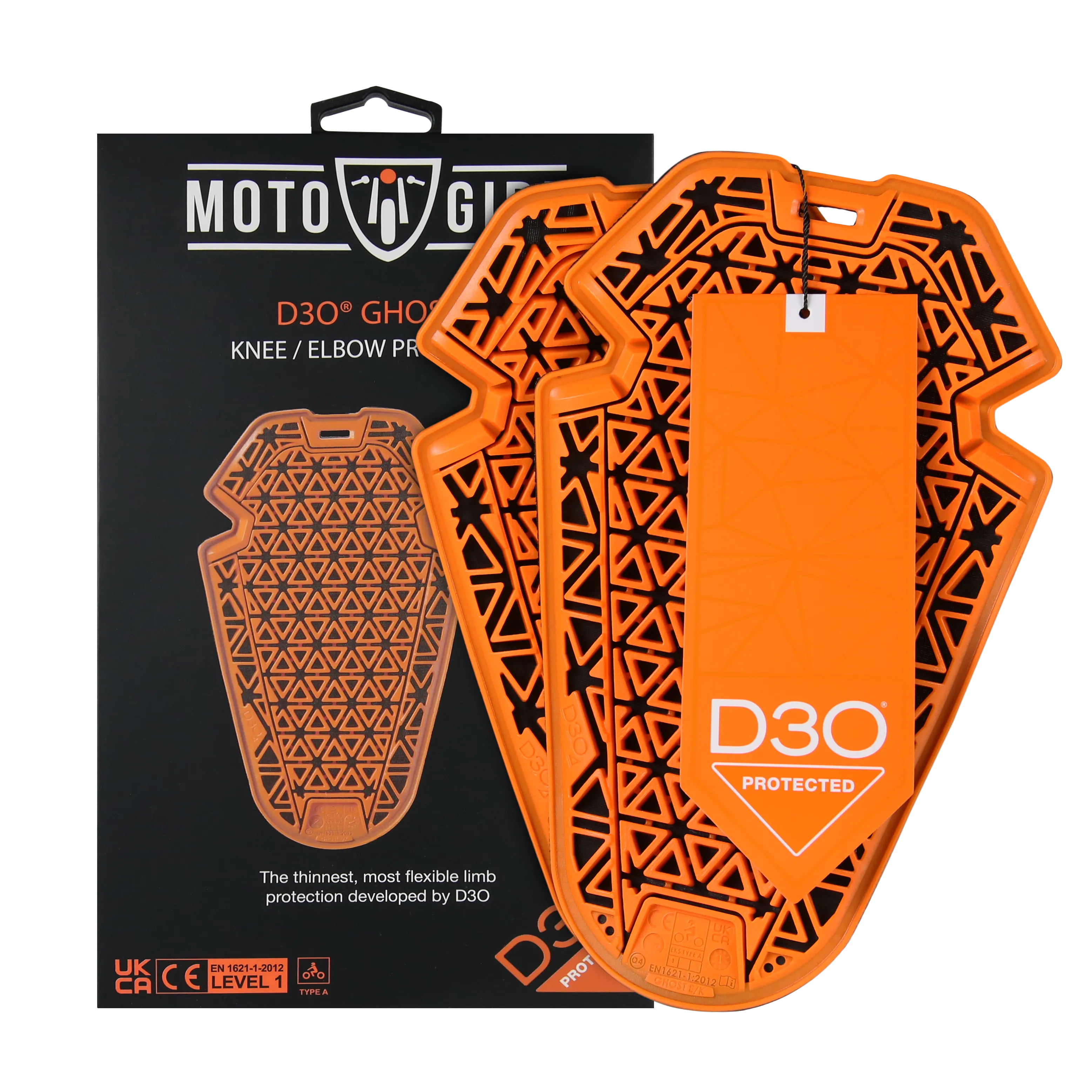 D3O® Ghost™ L1 - Knee/Elbow Protector (pair)