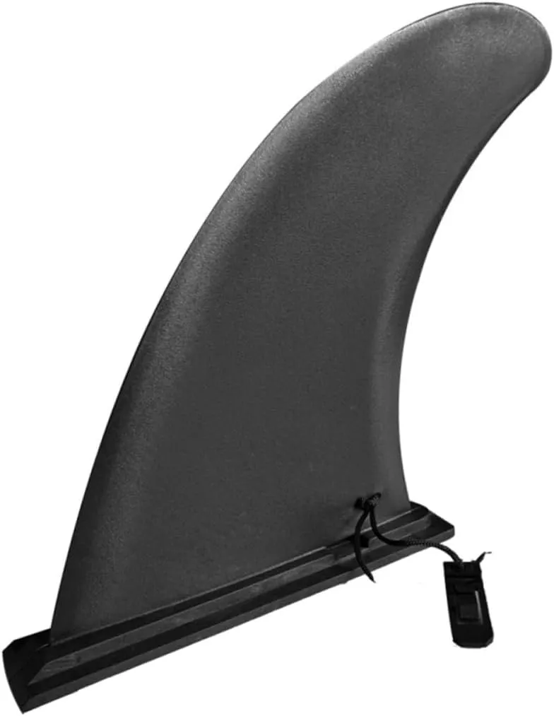 Garneck 1Pc Inflatable Surfboard Fin Detachable Fin for Sup Lightweight Material in Installation Balanced for Black