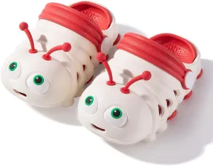 JUXI Toddler Clogs Girls Boys Clogs Garden Shoes EVA Lightweight Summer Slipper Cartoon Slides Baby Comfort Sandals