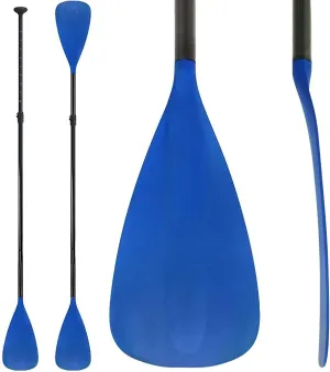 LBW SUP Paddle Board Paddle Stand up Paddleboard Paddles - 3-Piece or 4-Piece Floating Alloy Portable SUP Kayak Paddle Adjustable 2-Sided Paddle