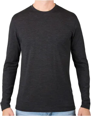 MERIWOOL Mens 100% Merino Wool Base Layer Lightweight Long Sleeve Thermal Shirt