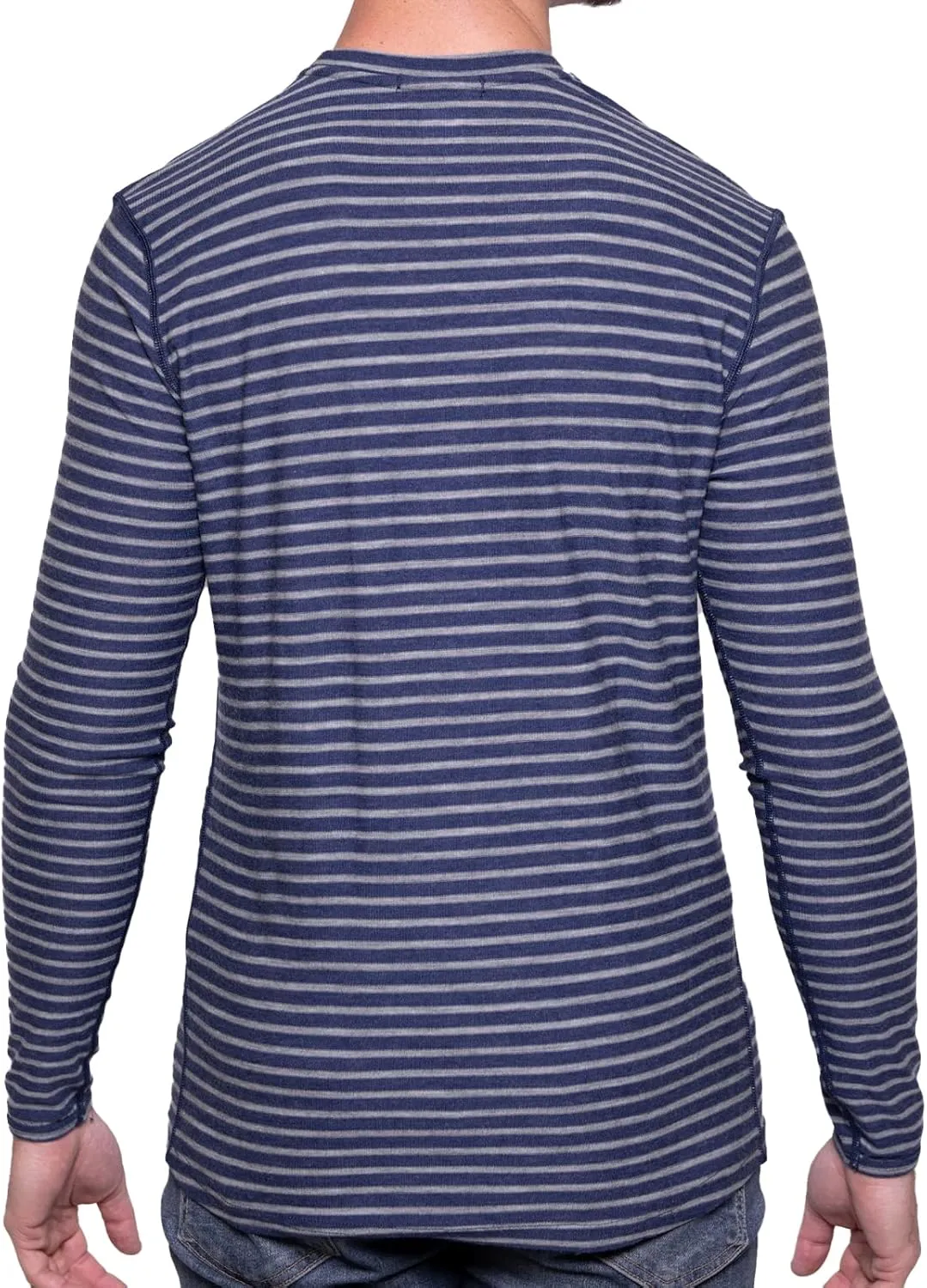 MERIWOOL Mens 100% Merino Wool Base Layer Lightweight Long Sleeve Thermal Shirt