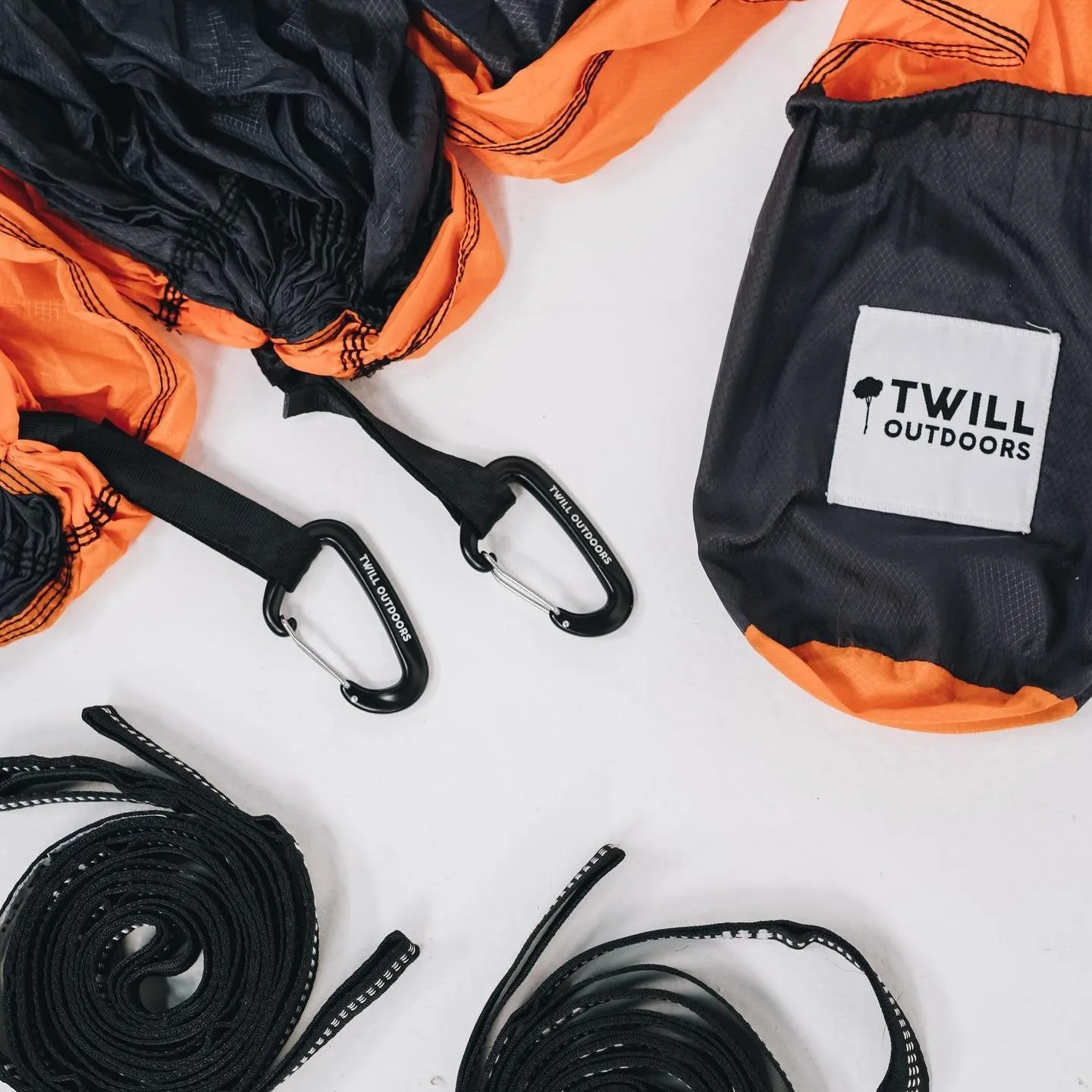 ORANGE & GREY TRAVEL HAMMOCK