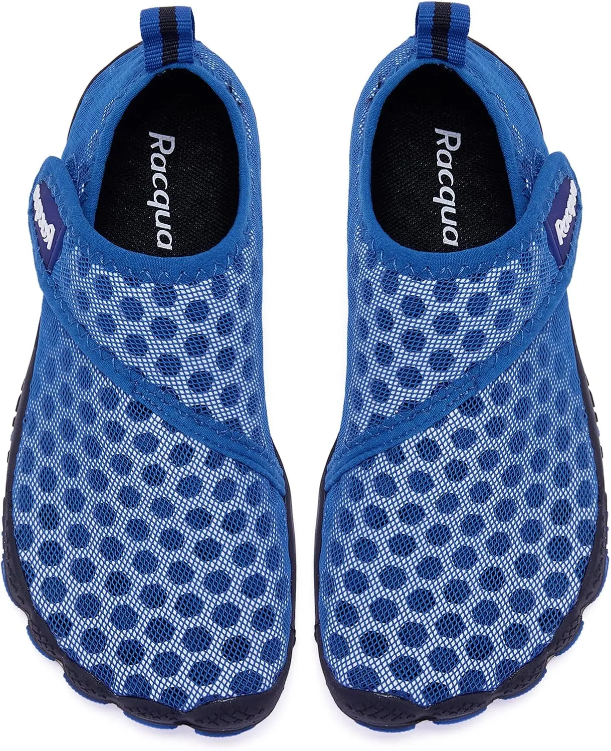 Racqua Boy's Girl's Kids Toddler Water Shoes Quick Dry Barefoot Lightweight Pool Swim Beach Sport Aqua Shoes(Toddler/Little Kid/Big Kid)