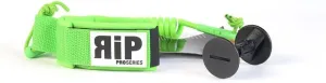RIP Premium Bodyboard Coiled Wrist Leash (No Swivel)  Thick Long PU Coil Cord/Leg Rope, Velcro Stap Cuff  Surfboards, Boogie, Body Boards, Stand-Up Paddle-Boards, SUP Replacement