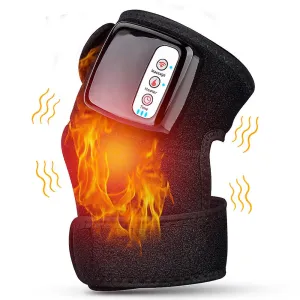 US Plug Knee Massager Far Infrared Joint Brace Support Vibrador Back Shoulder Massage Elbow Knee Massageador Fa0558