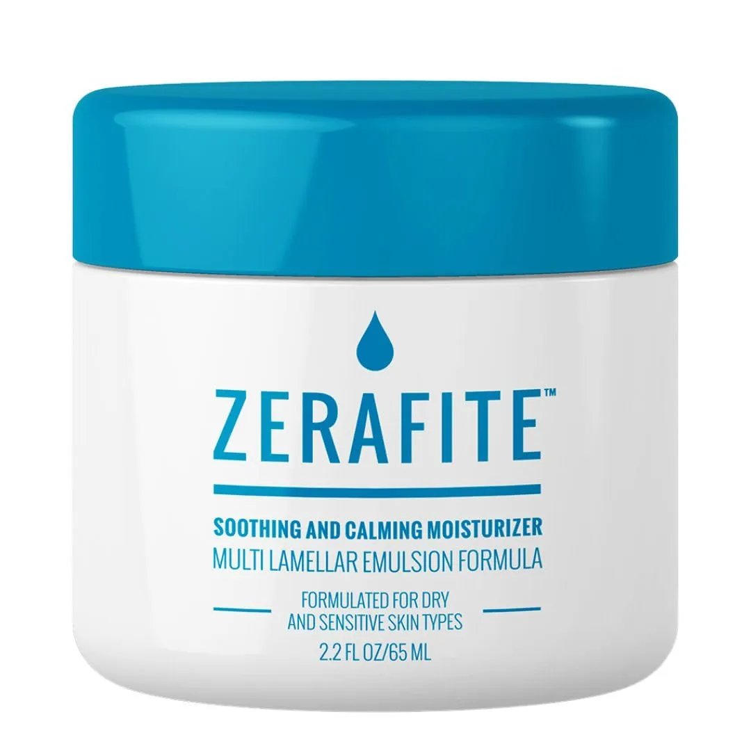 ZERAFITE Soothing and Calming Face Moisturizer for Dry & Sensitive Skin Types 2.2 fl. oz./65 ML